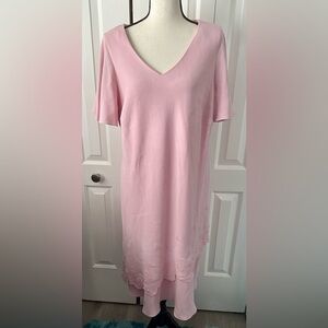 DESIGNED BY CANDLELIGHT & CHAMPAGNE!!! Great Condition Pink Beaded Dress.
